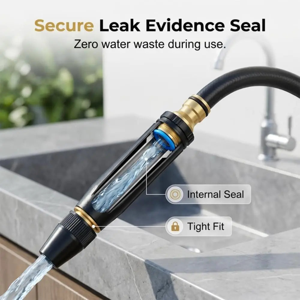 Heavy Duty Adjustable Twist Nozzle Home High Pressure Car Wash Water Gun, 2026 New Heavy High Pressure Washer Gun, Adjustable Booster High-Pressure Car Washing Water Nozzle for Outdoor Cleaning, Watering Plants and Car Washing