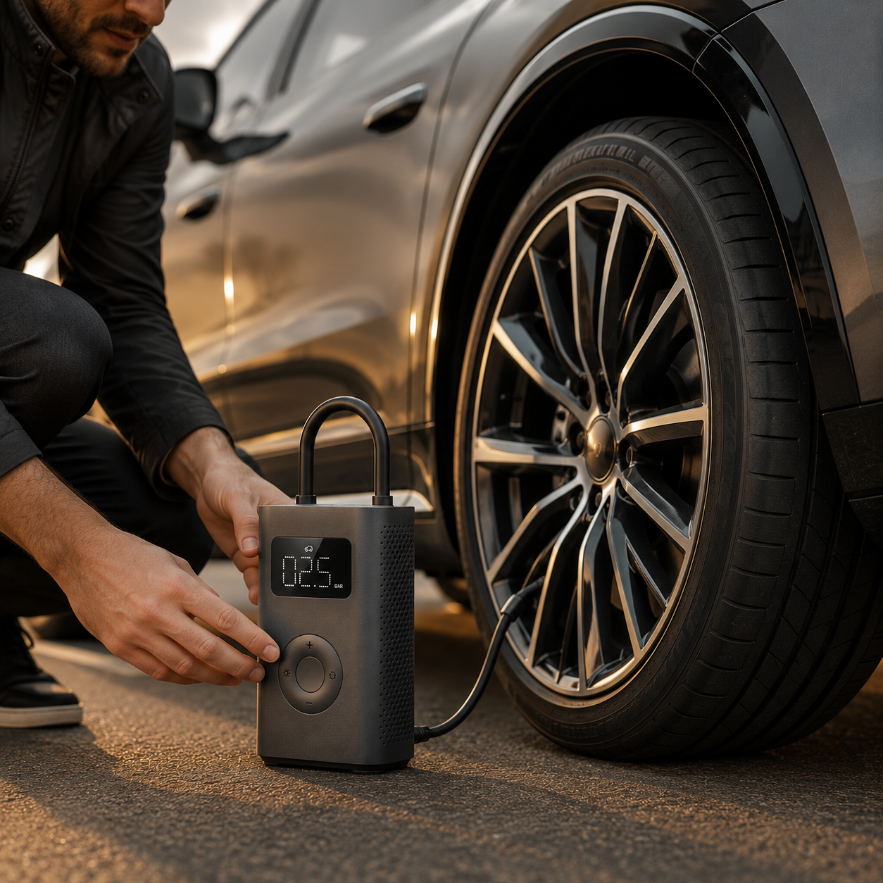 Portable Tire Inflator