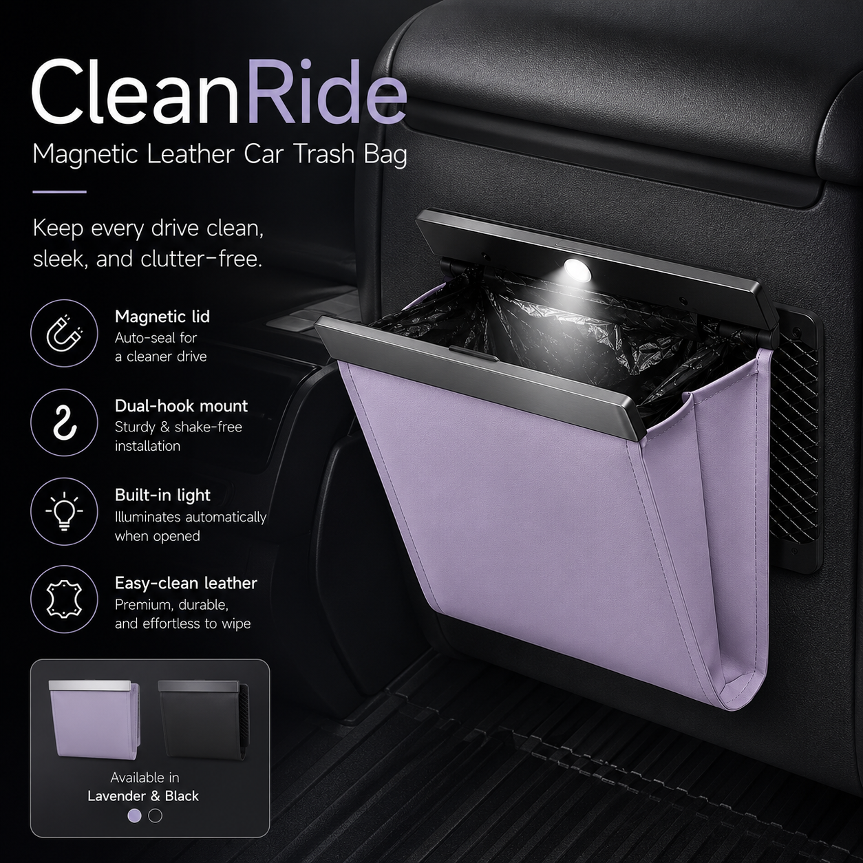 Waterproof Car Trash Bin