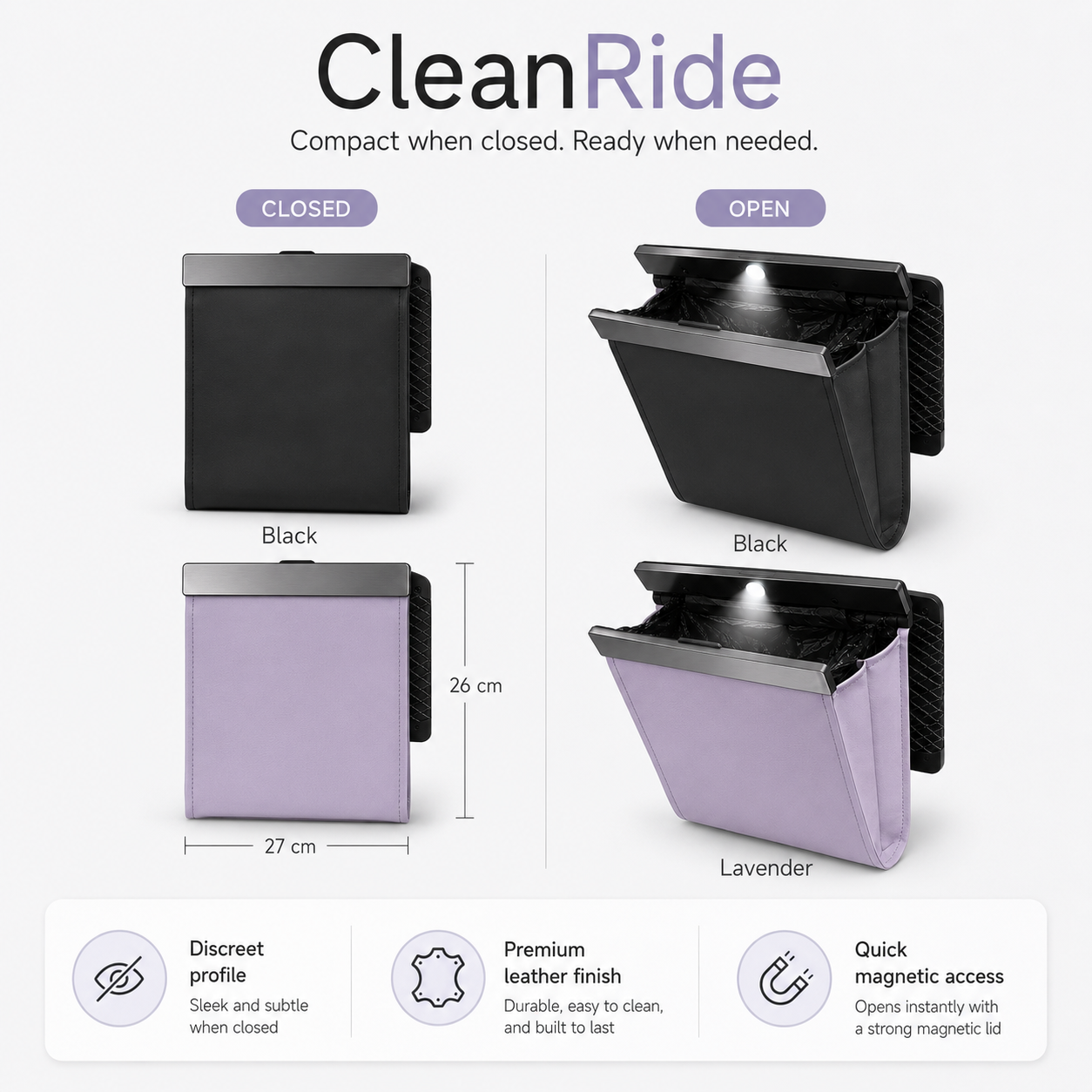 Waterproof Car Trash Bin