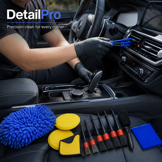 Car Detailing Brush Kit