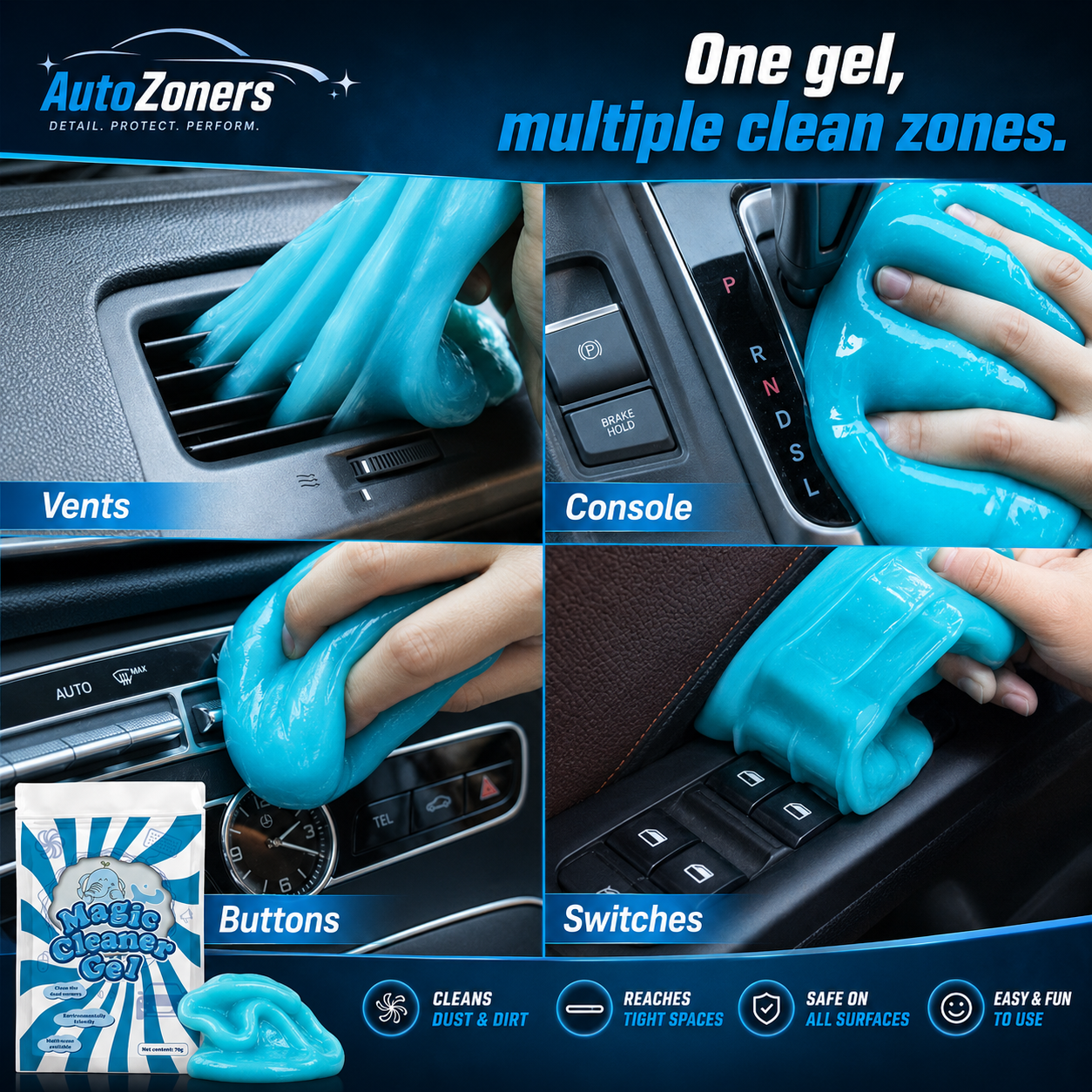 Car Cleaning Gel