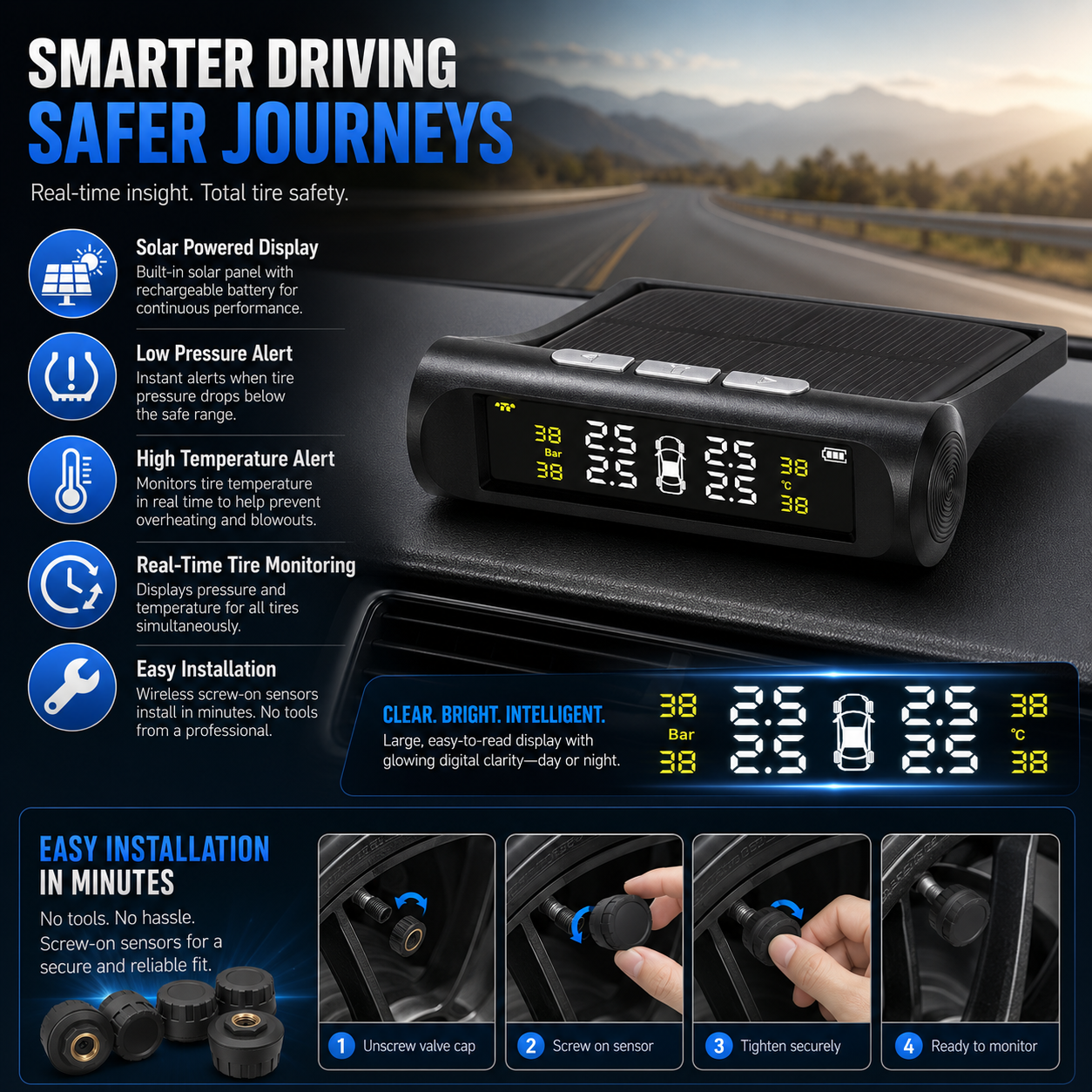 TPMS Tire Pressure Monitor