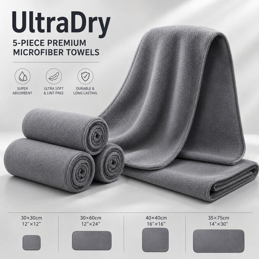 Premium Microfiber Drying Towel