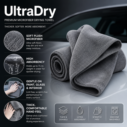 Premium Microfiber Drying Towel