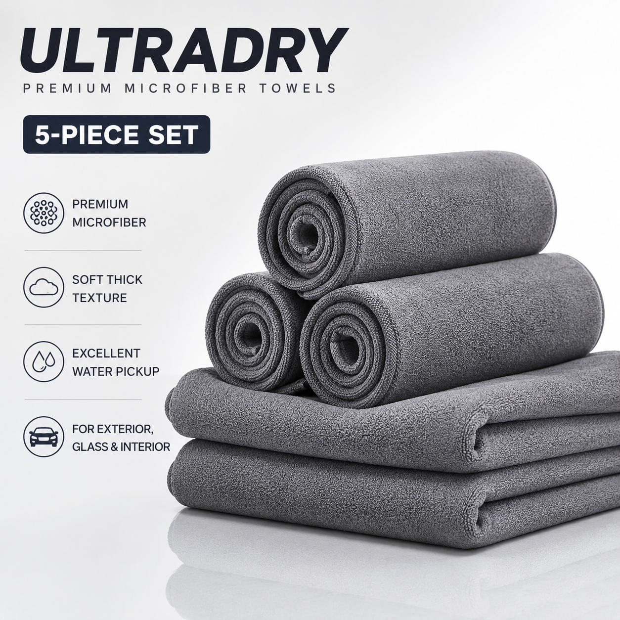 Premium Microfiber Drying Towel