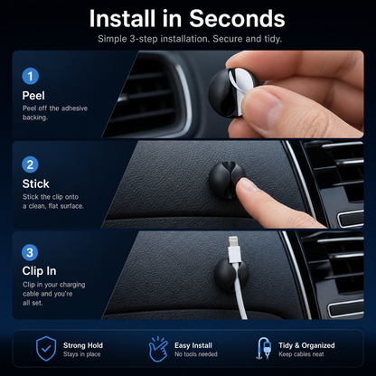 Car Cable Organizer