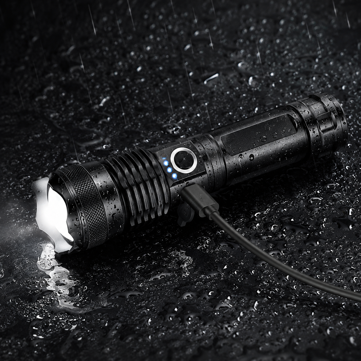 Rechargeable Emergency Flashlight