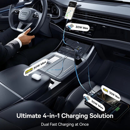 100W USB-C Car Charger
