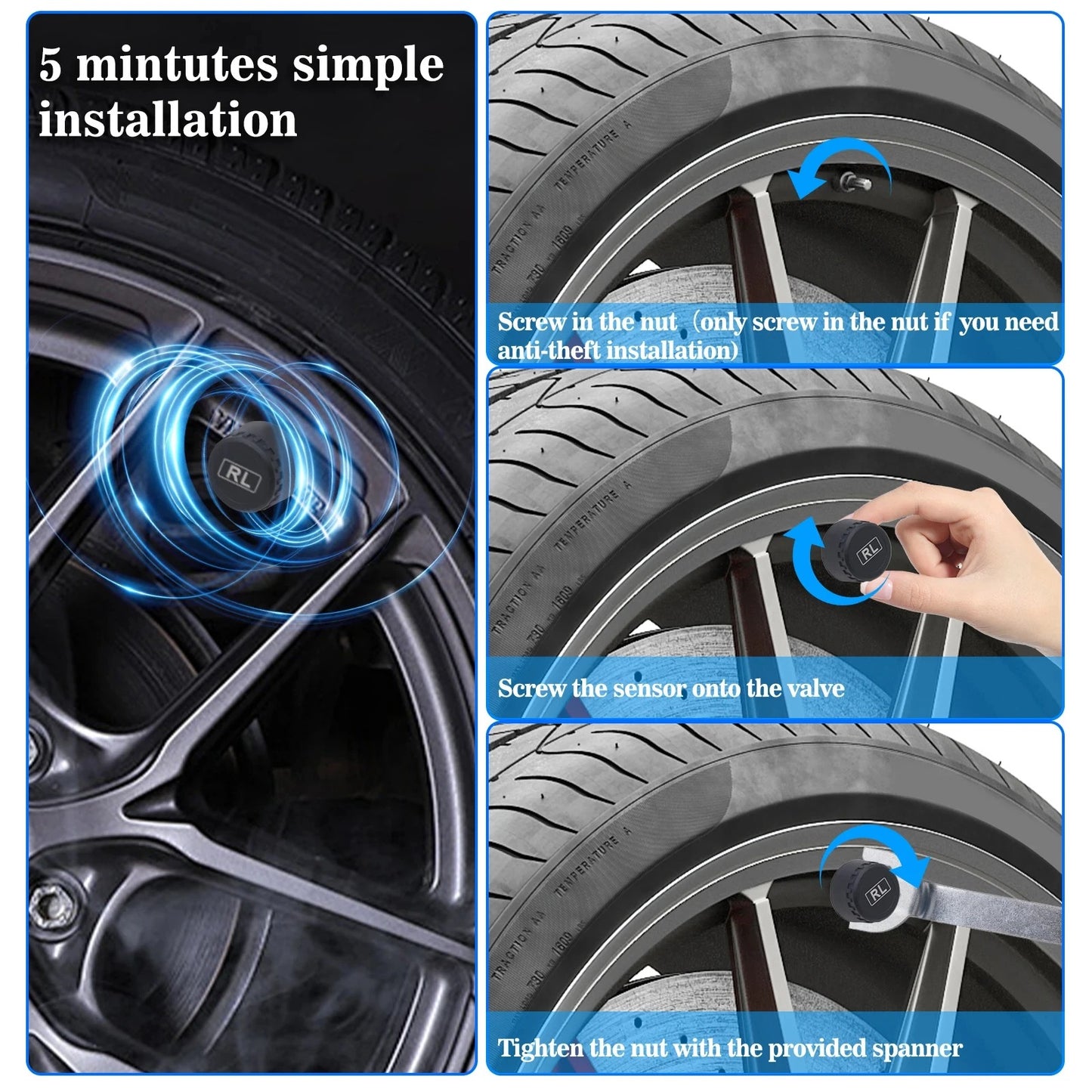 TPMS Tire Pressure Monitor